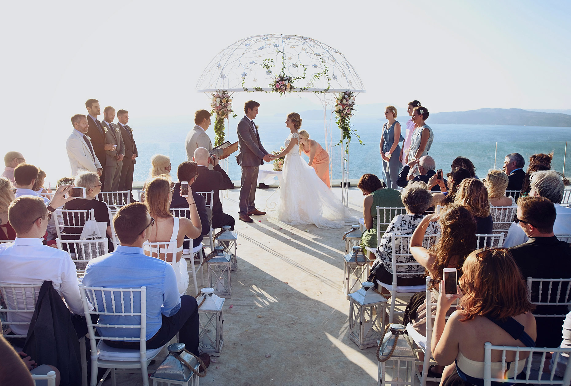 wedding at Cavo Ventus | wedding in Santorini