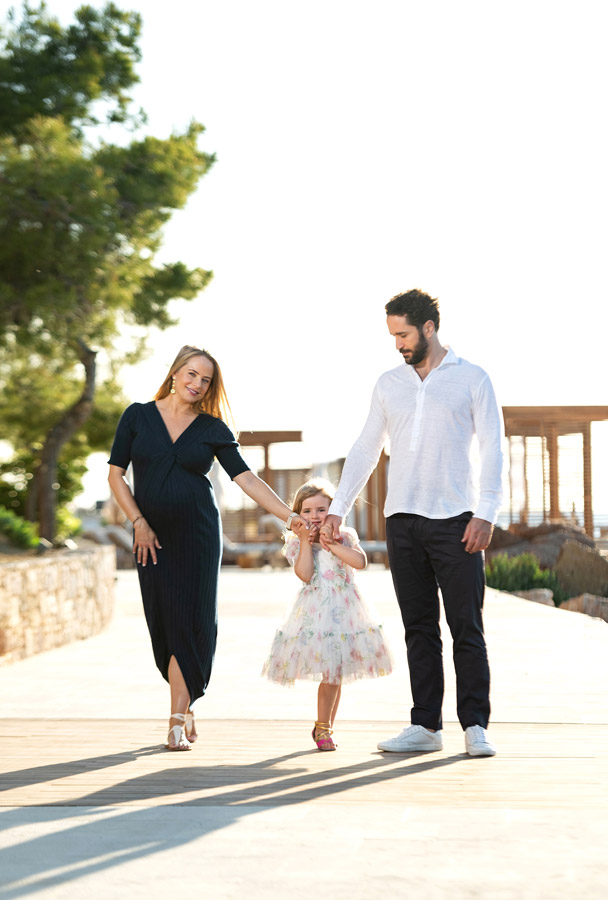  family portrait session in Athens
