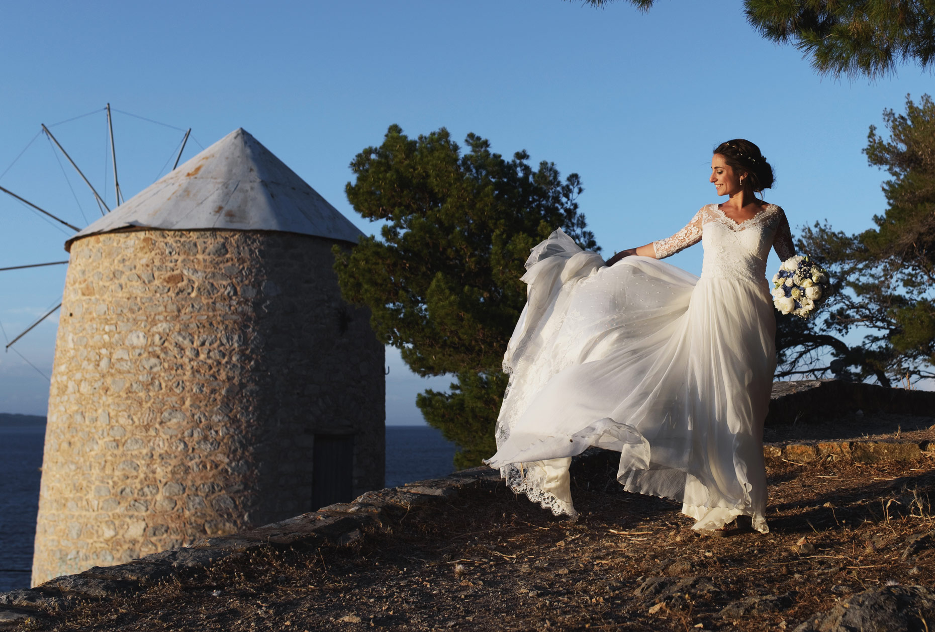 wedding in Hydra island greece