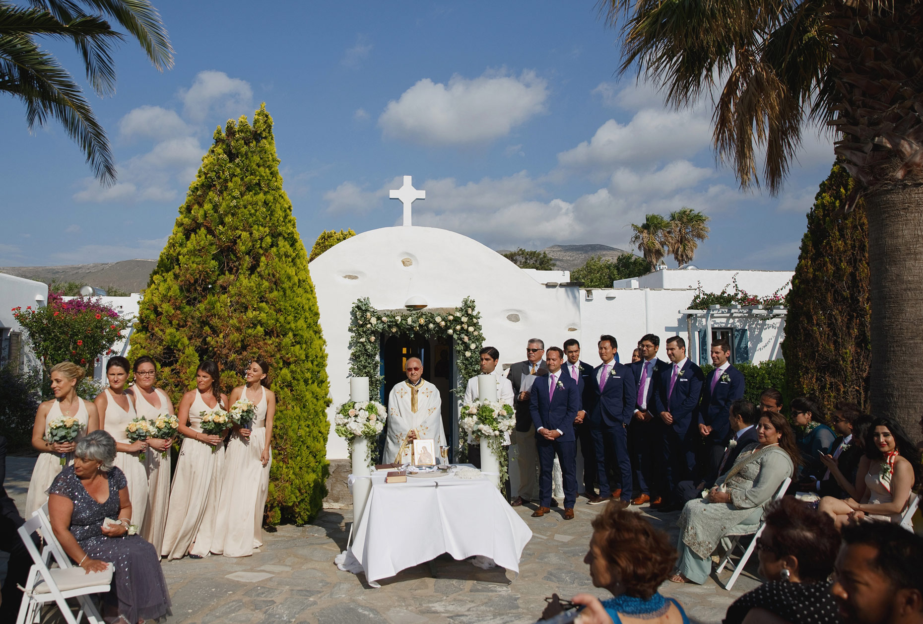 greek wedding ceremony