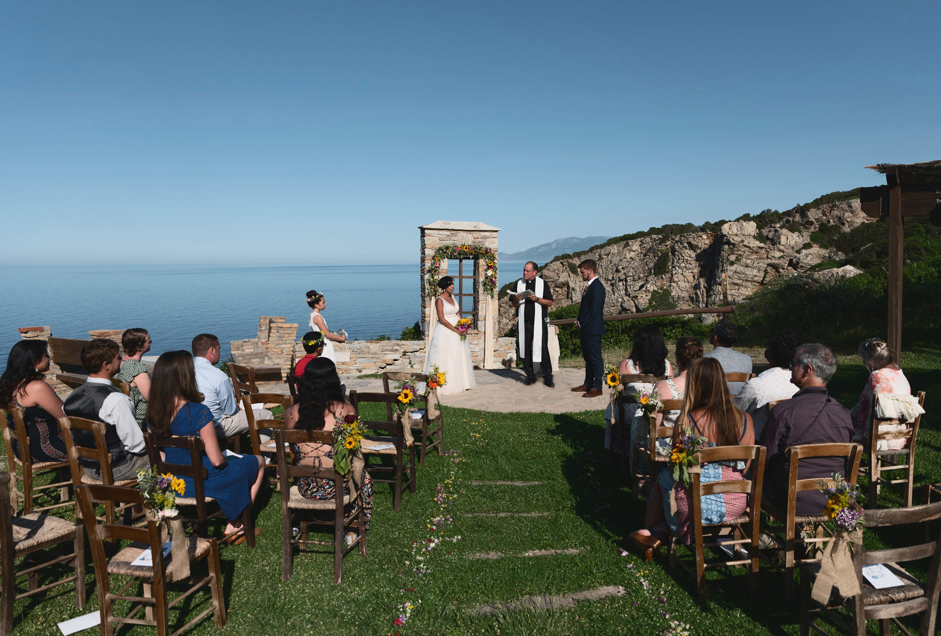 wedding in Villa delenia | destination wedding photographer greece