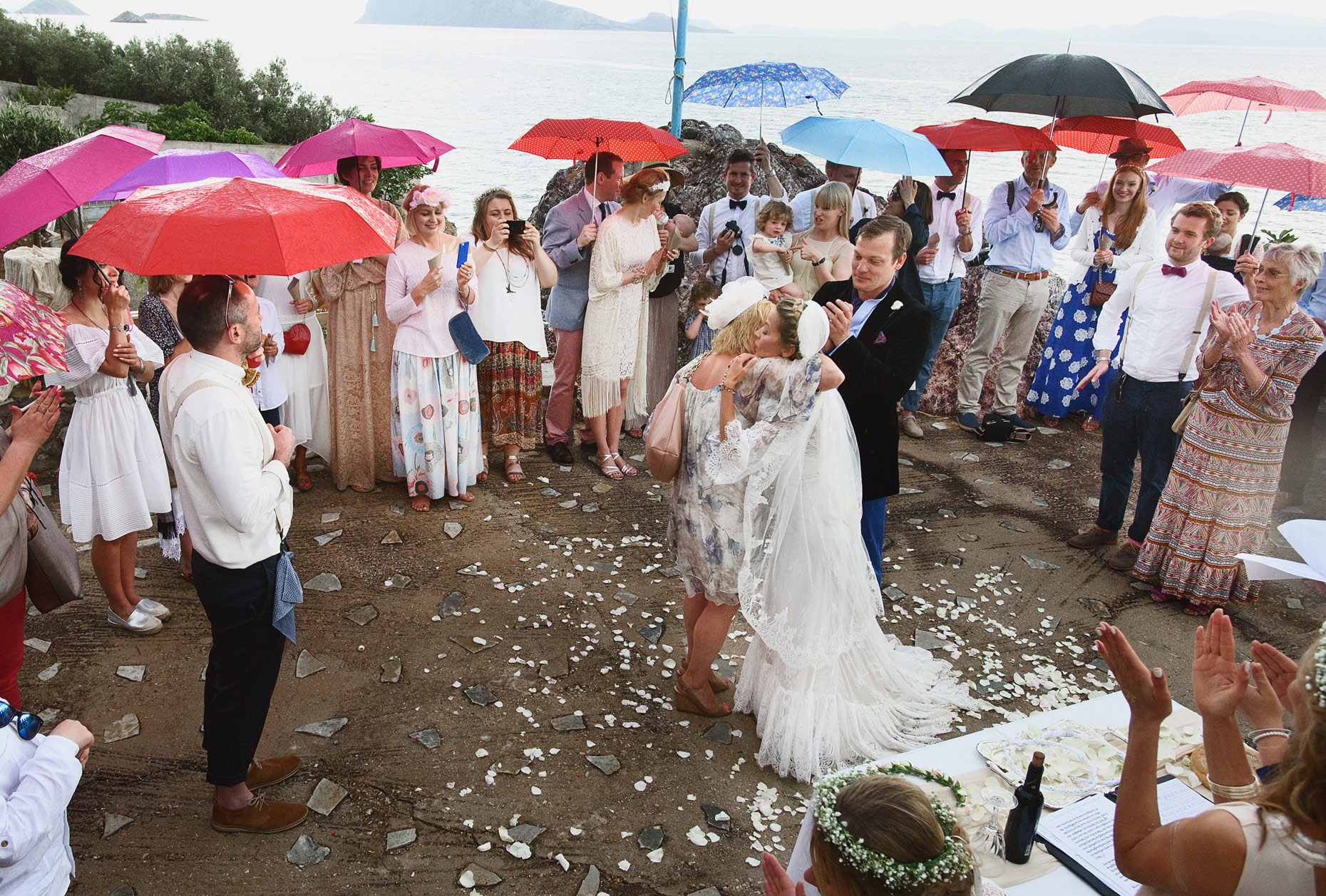 wedding ceremony hydra