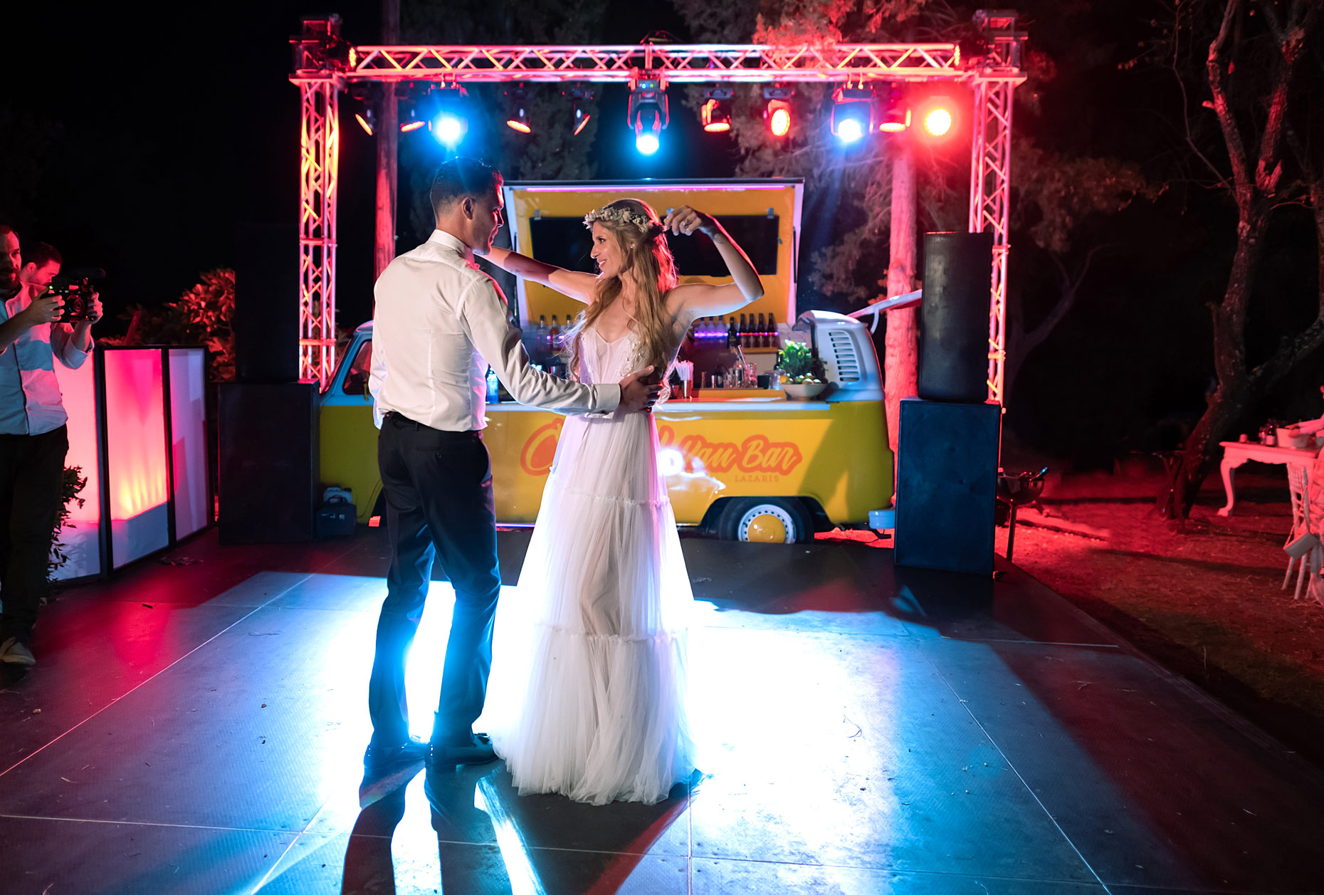 first dance | wedding in Courtis Estate Corfu